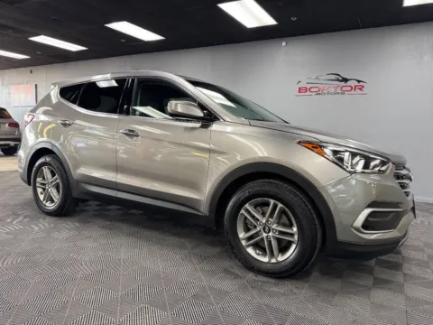 Gray 2018 Hyundai Santa Fe Sport 2.4L AWD 4dr SUV for sale in Las Vegas, NV