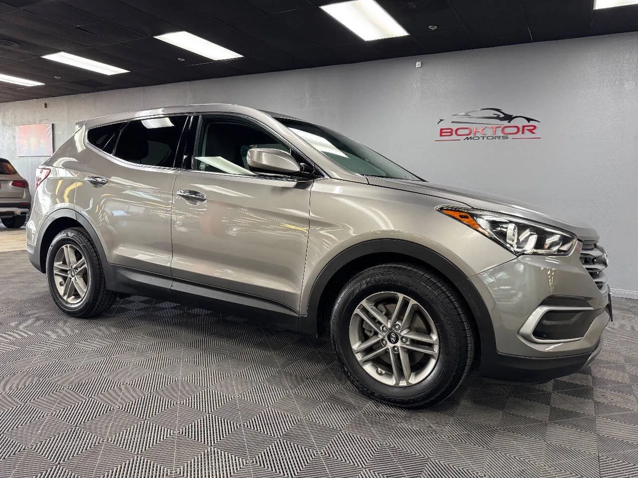 Gray 2018 Hyundai Santa Fe Sport 2.4L AWD 4dr SUV for sale in Las Vegas, NV