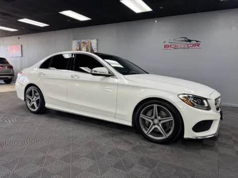 White 2015 Mercedes-Benz C-Class C 300 4dr Sedan for sale in Las Vegas, NV