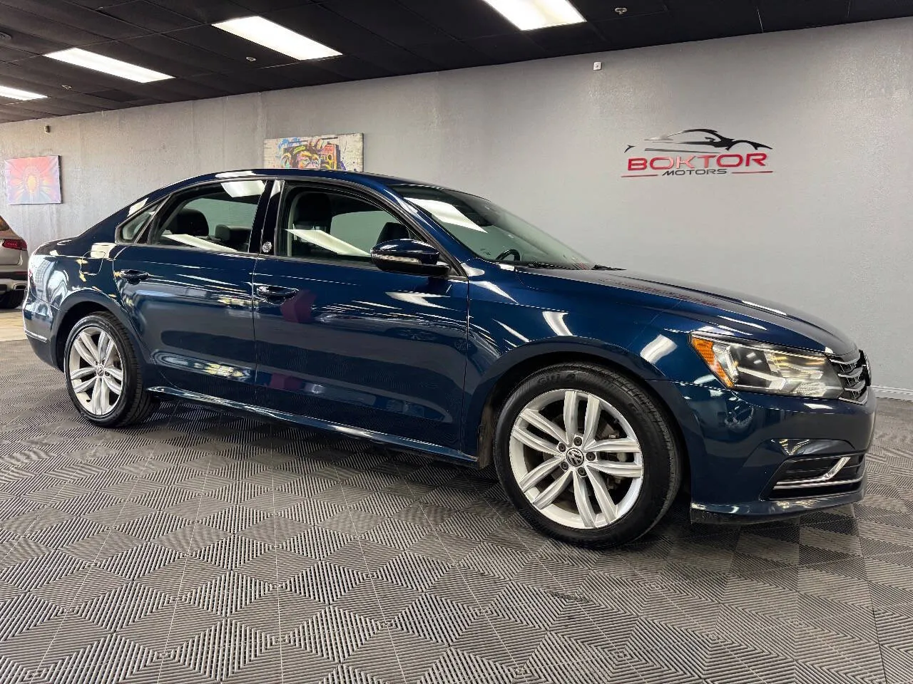 Blue 2019 Volkswagen Passat Wolfsburg 4dr Sedan for sale in Las Vegas, NV