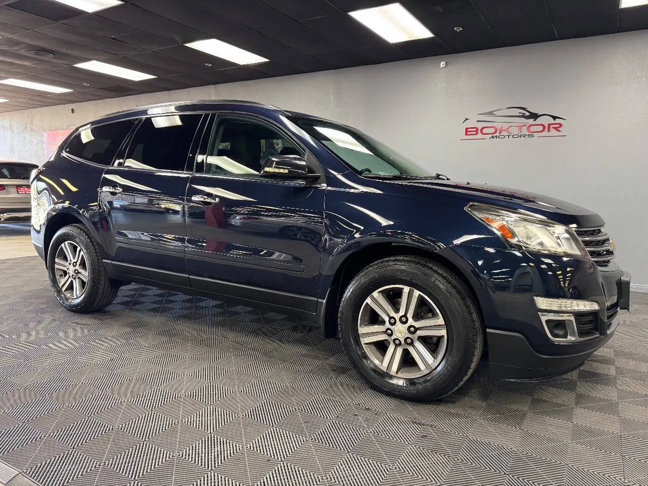 Blue 2017 Chevrolet Traverse LT AWD 4dr SUV w/1LT for sale in Las Vegas, NV