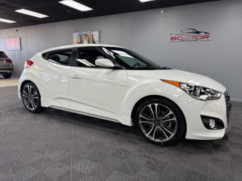 White 2016 Hyundai Veloster Turbo R Spec 3dr Coupe for sale in Las Vegas, NV