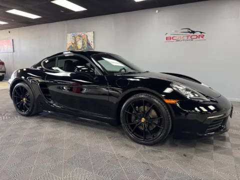 Black 2017 Porsche 718 Cayman Base 2dr Coupe for sale in Las Vegas, NV