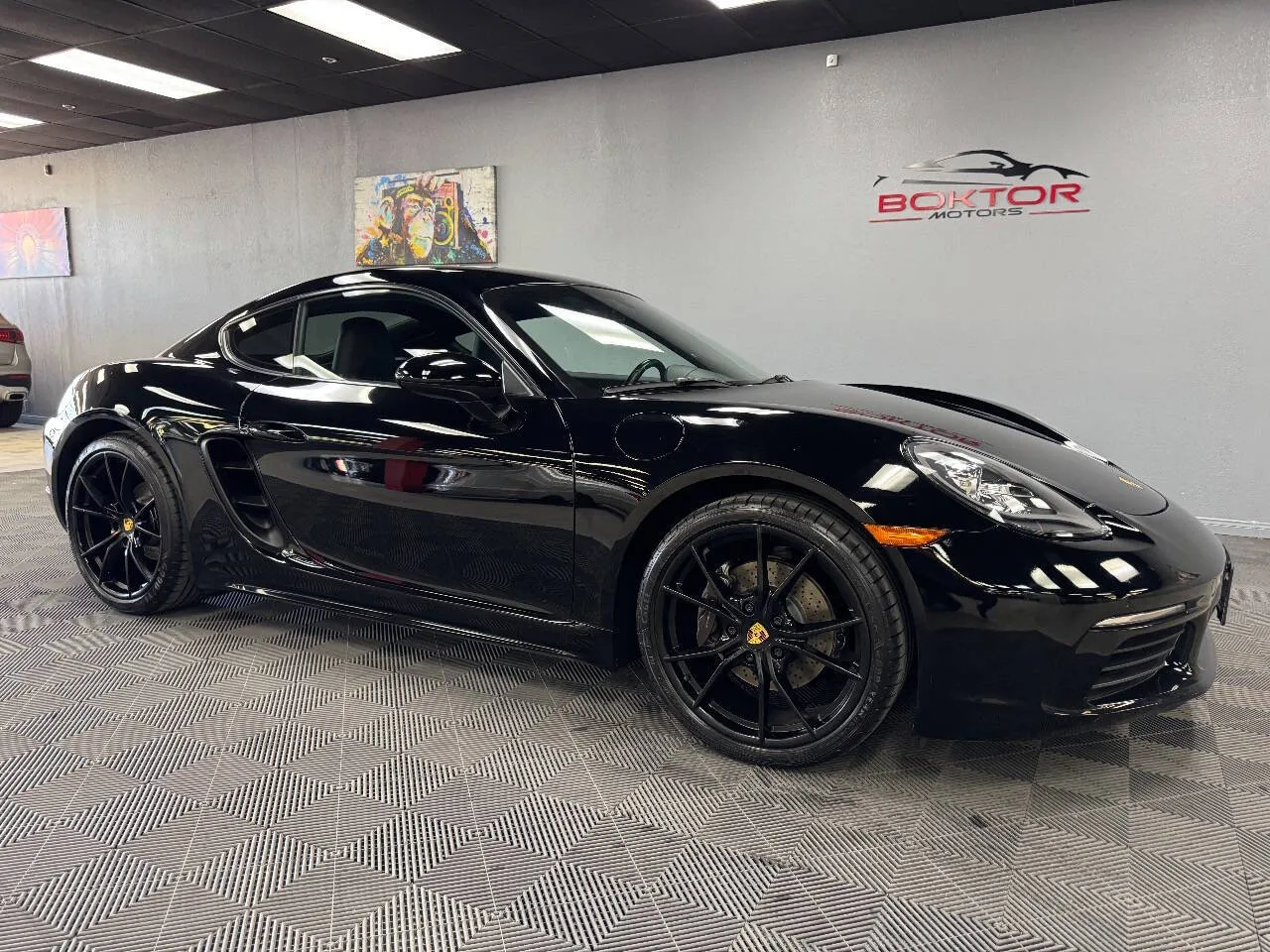 Black 2017 Porsche 718 Cayman Base 2dr Coupe for sale in Las Vegas, NV