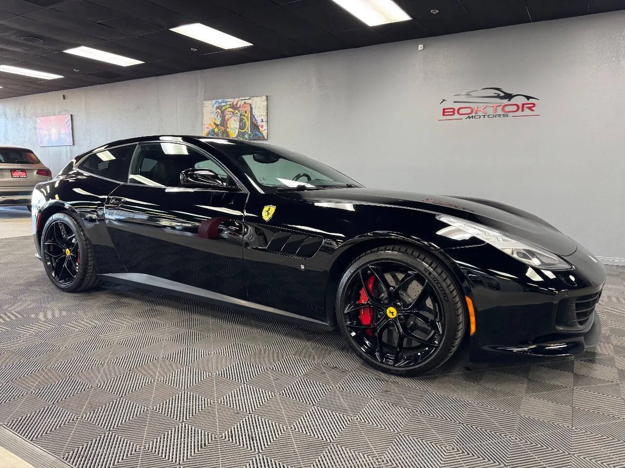 Black 2019 Ferrari GTC4Lusso T Base 2dr Hatchback for sale in Las Vegas, NV