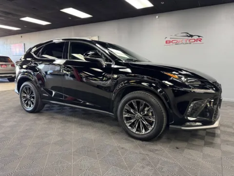 Black 2021 Lexus NX 300h F SPORT Black Line AWD 4dr Crossover for sale in Las Vegas, NV