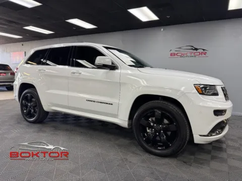 White 2016 Jeep Grand Cherokee High Altitude for sale in Las Vegas, NV