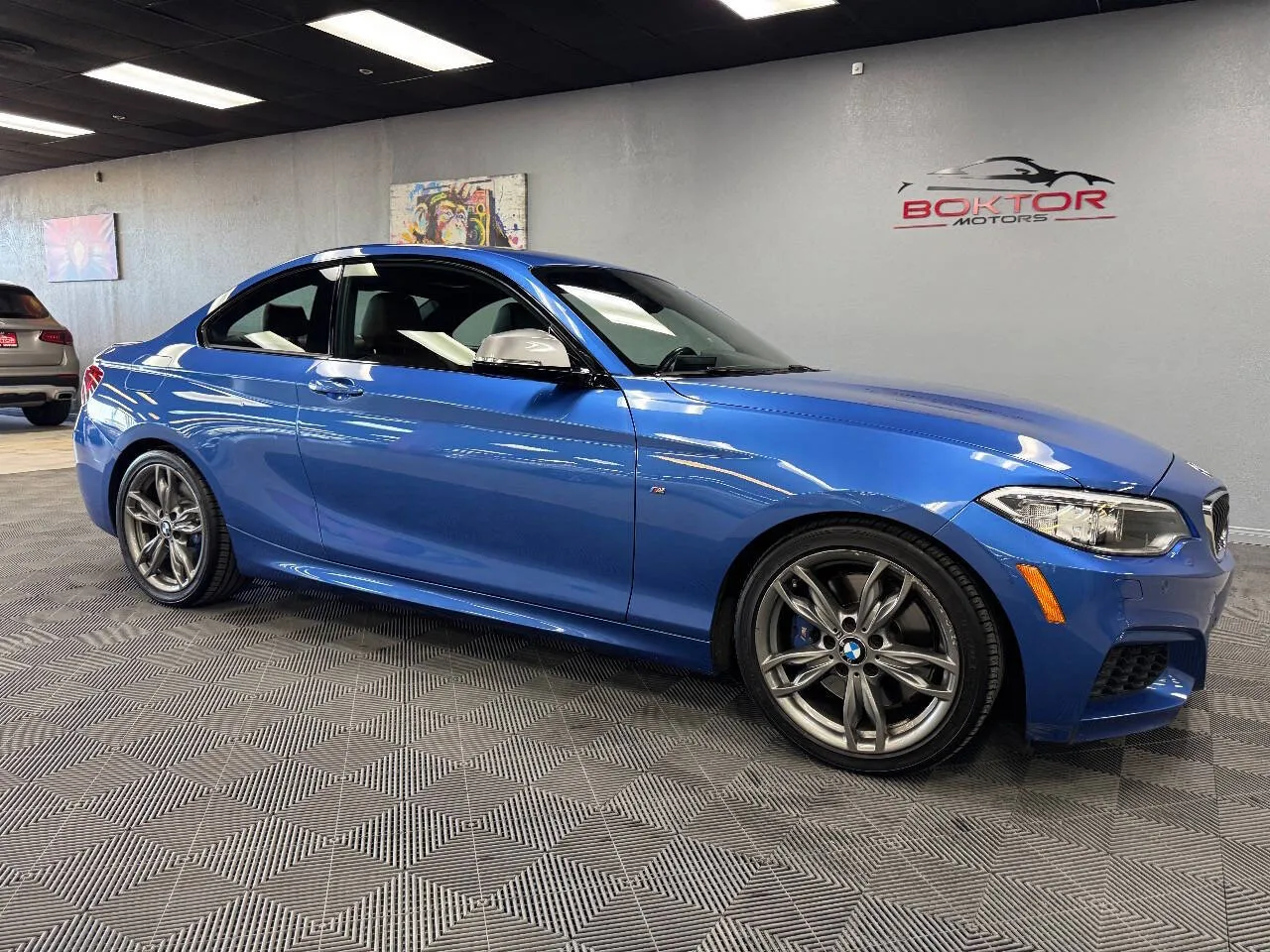 Blue 2014 BMW 2 Series M235i 2dr Coupe for sale in Las Vegas, NV