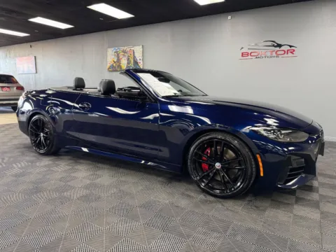 Blue 2023 BMW 4 Series M440i 2dr Convertible for sale in Las Vegas, NV