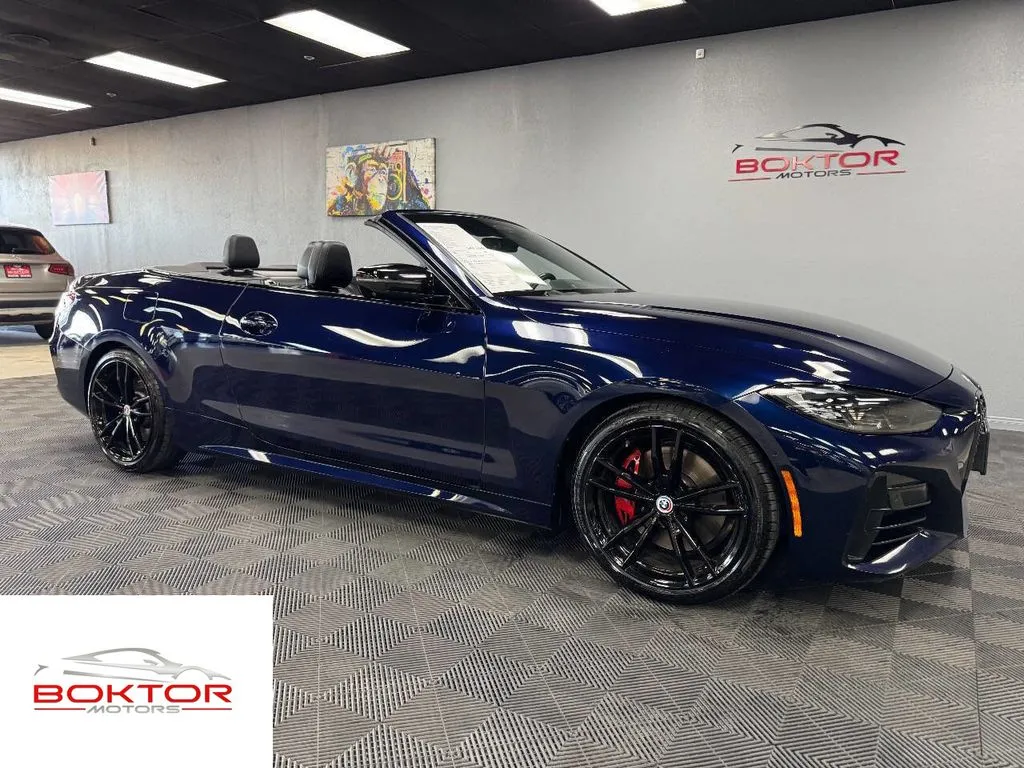 Blue 2023 BMW 4 Series M440i for sale in Las Vegas, NV