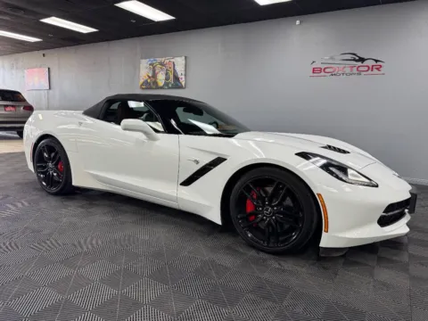 White 2014 Chevrolet Corvette Stingray Z51 2dr Convertible w/3LT for sale in Las Vegas, NV