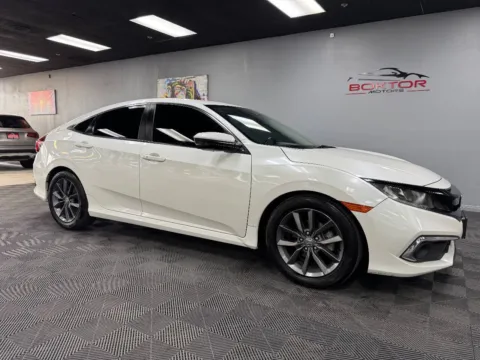 White 2019 Honda Civic EX 4dr Sedan for sale in Las Vegas, NV