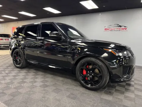 Black 2021 Land Rover Range Rover Sport HSE Silver Edition AWD 4dr SUV for sale in Las Vegas, NV