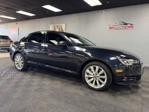 Blue 2017 Audi A4 2.0T Premium 4dr Sedan for sale in Las Vegas, NV
