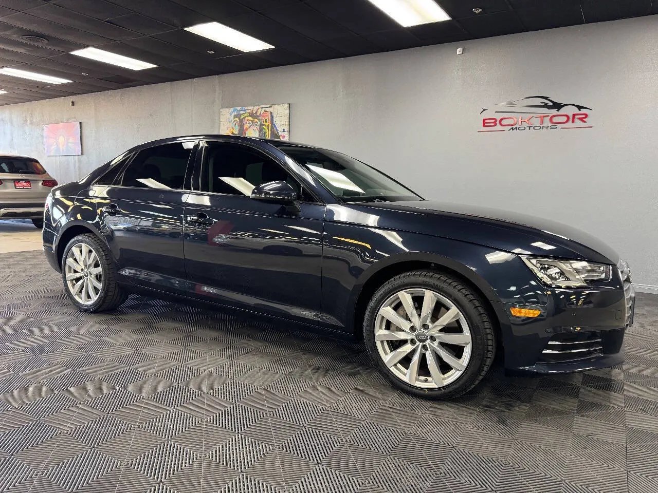 Blue 2017 Audi A4 2.0T Premium 4dr Sedan for sale in Las Vegas, NV