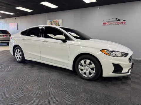 White 2019 Ford Fusion S 4dr Sedan for sale in Las Vegas, NV