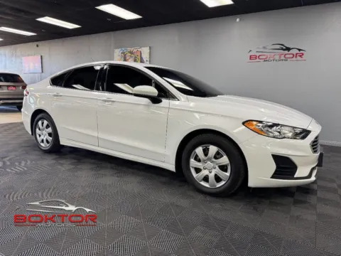White 2019 Ford Fusion S for sale in Las Vegas, NV