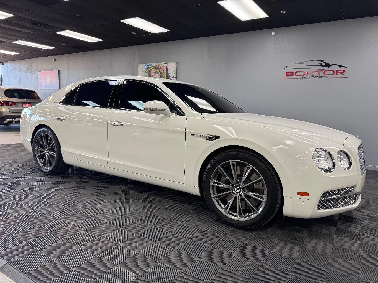 White 2014 Bentley Flying Spur Base AWD 4dr Sedan for sale in Las Vegas, NV