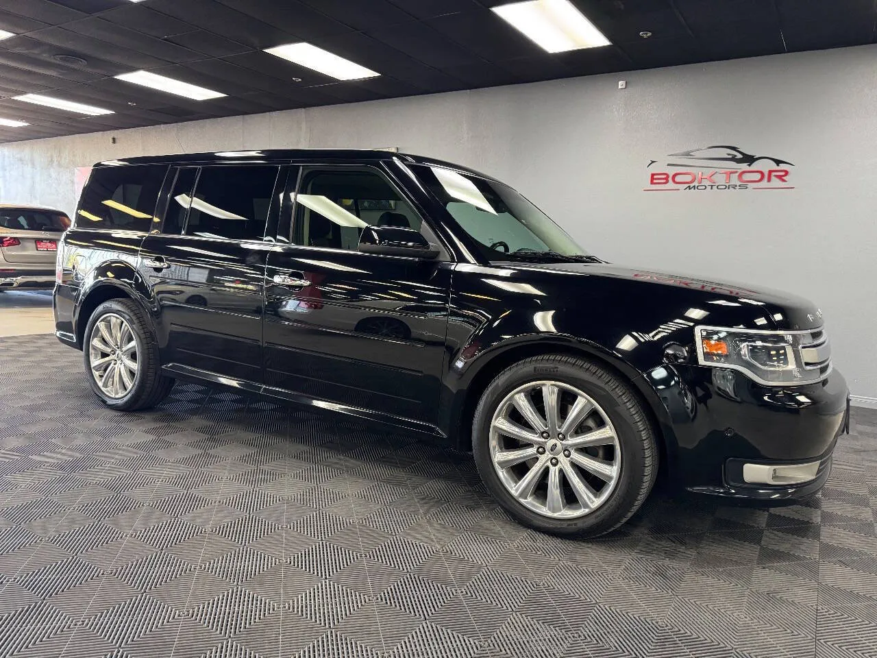 Black 2018 Ford Flex Limited AWD 4dr Crossover w/EcoBoost for sale in Las Vegas, NV