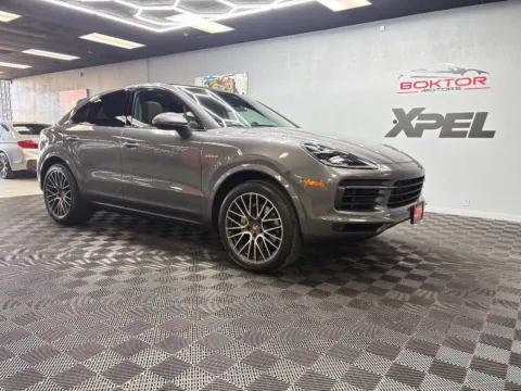 Gray 2021 Porsche Cayenne E Hybrid Coupe AWD 4dr SUV for sale in Las Vegas, NV