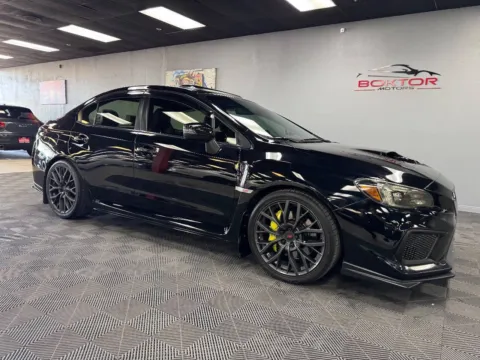 Black 2019 Subaru WRX STI Limited AWD 4dr Sedan w/ Low Profile Spoiler for sale in Las Vegas, NV