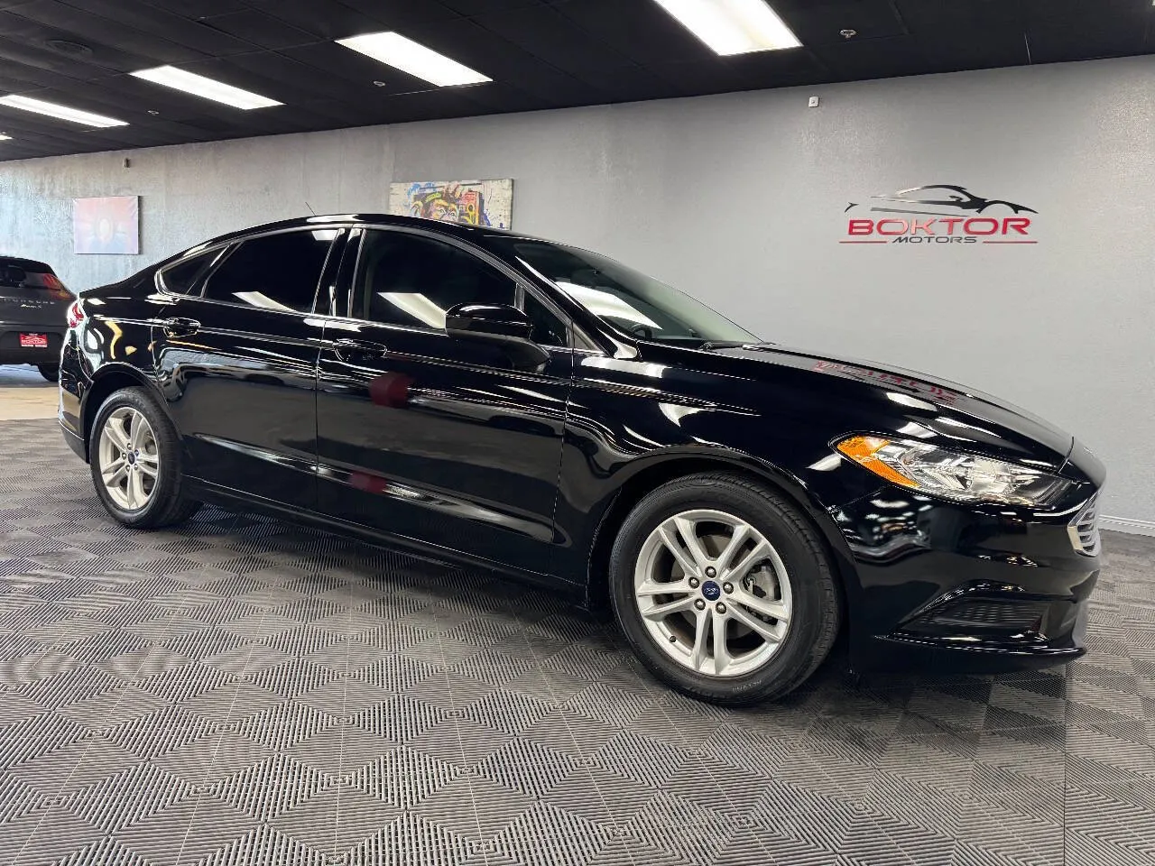 Black 2018 Ford Fusion SE 4dr Sedan for sale in Las Vegas, NV