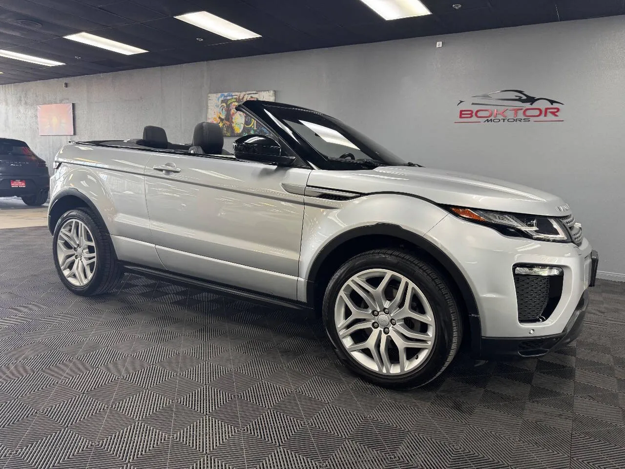 Silver 2018 Land Rover Range Rover Evoque Convertible SE Dynamic AWD 2dr Convertible for sale in Las Vegas, NV