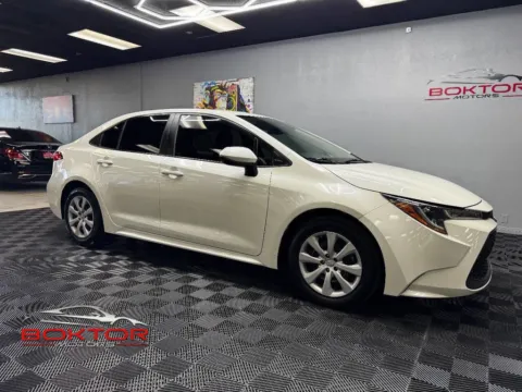 Green 2021 Toyota Corolla LE for sale in Las Vegas, NV