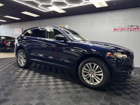Blue 2017 Jaguar F-PACE 35t Prestige AWD 4dr SUV for sale in Las Vegas, NV