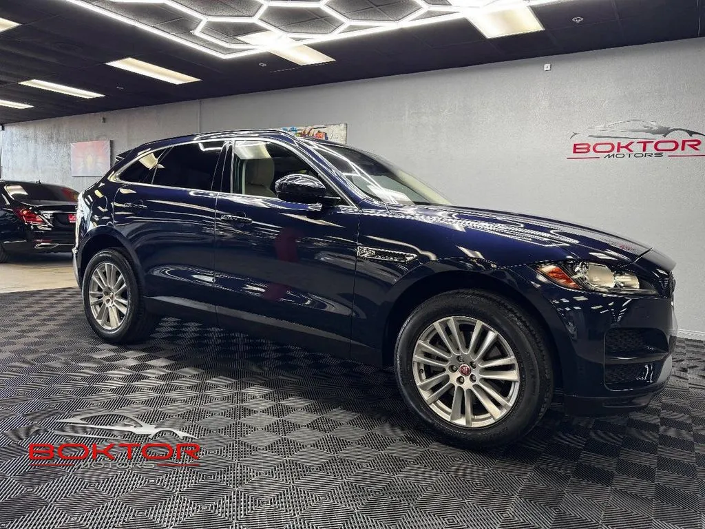 Blue 2017 Jaguar F-PACE 35t Prestige for sale in Las Vegas, NV