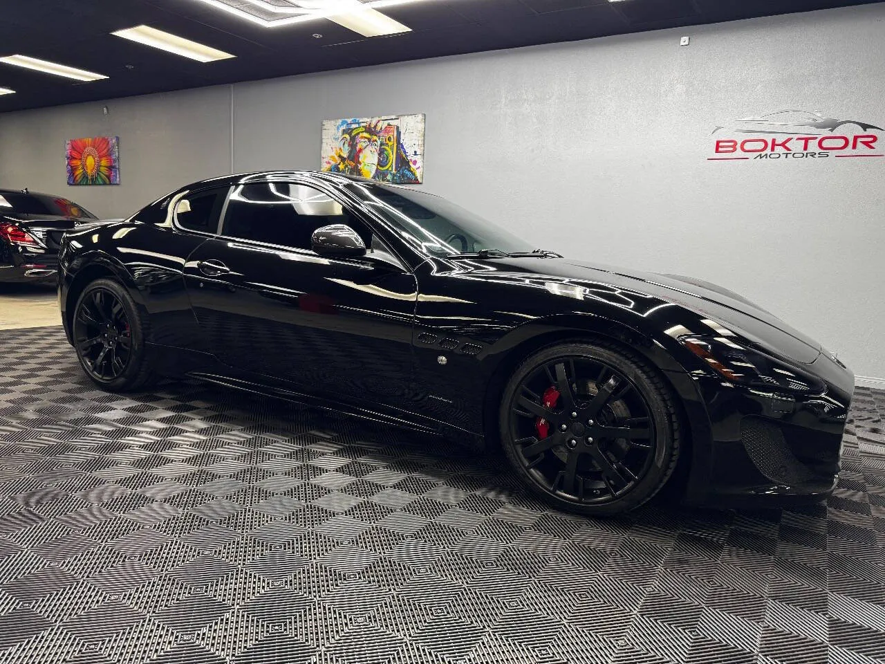 Black 2013 Maserati GranTurismo Sport 2dr Coupe for sale in Las Vegas, NV
