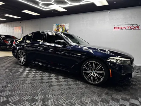 Blue 2018 BMW 5 Series 540i 4dr Sedan for sale in Las Vegas, NV