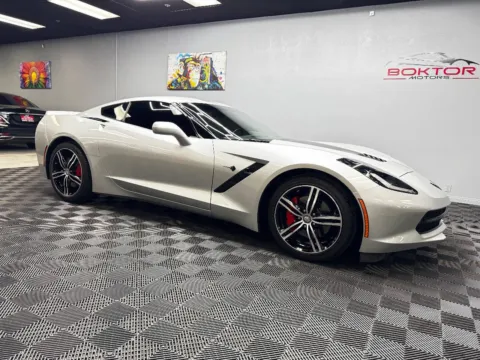 Silver 2016 Chevrolet Corvette Stingray 2dr Coupe w/1LT for sale in Las Vegas, NV