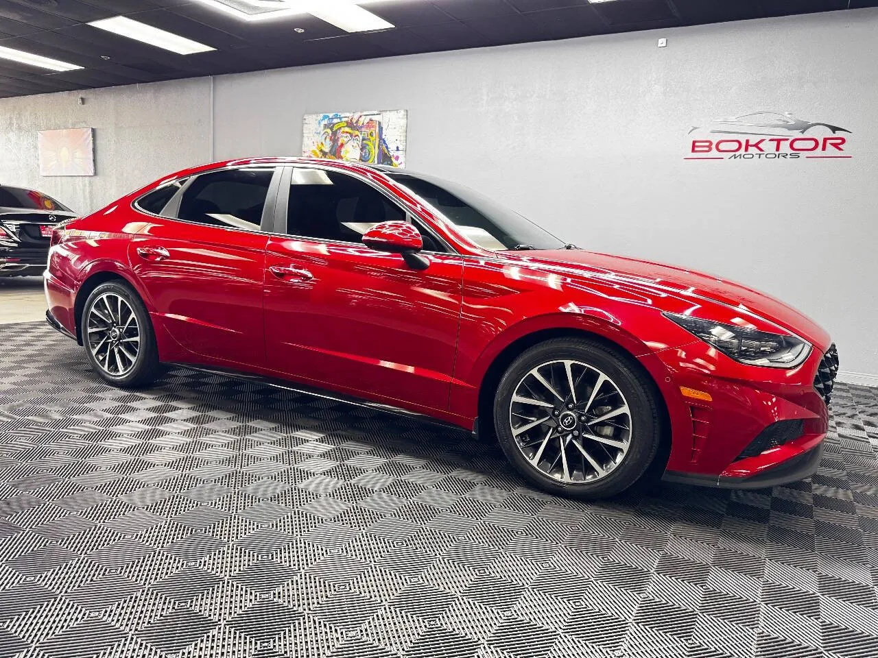 Red 2022 Hyundai Sonata Limited 4dr Sedan for sale in Las Vegas, NV