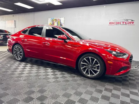 Red 2022 Hyundai Sonata Limited 4dr Sedan for sale in Las Vegas, NV