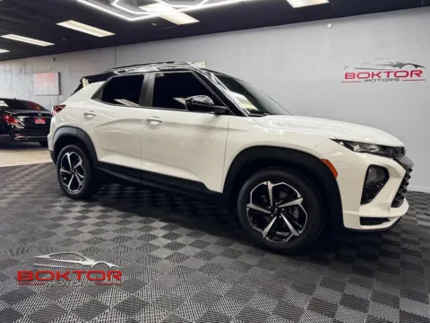 White 2021 Chevrolet TrailBlazer RS for sale in Las Vegas, NV