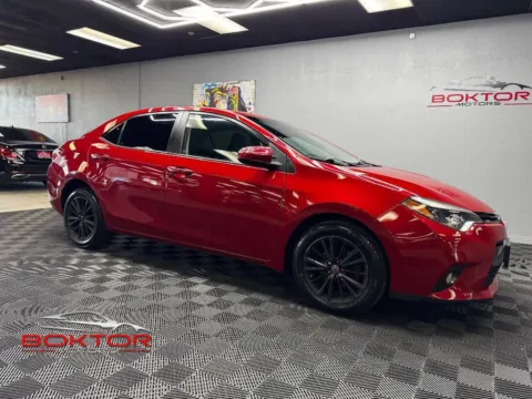 Red 2016 Toyota Corolla LE Plus for sale in Las Vegas, NV
