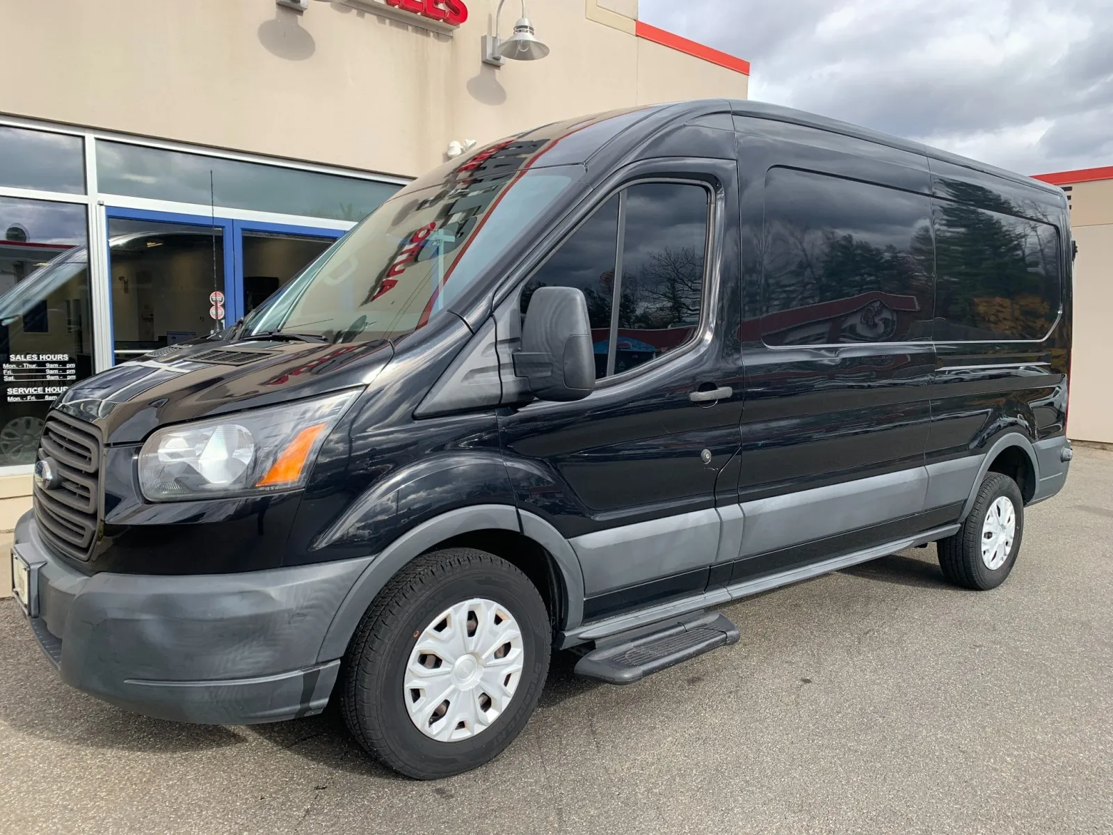 Black 2017 Ford Transit Van 350 for sale in Meriden, CT