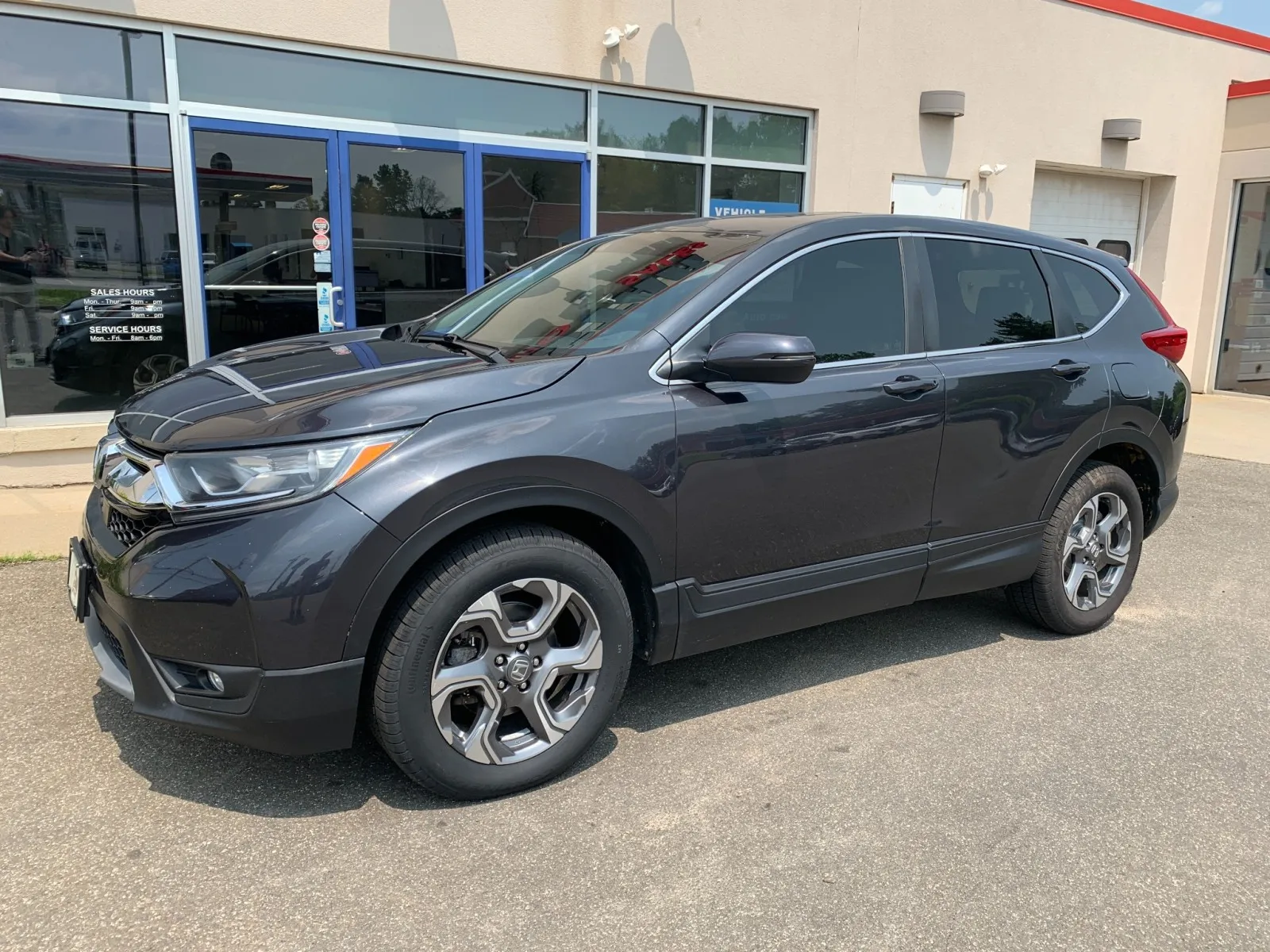Black 2018 Honda CR-V EX for sale in Meriden, CT