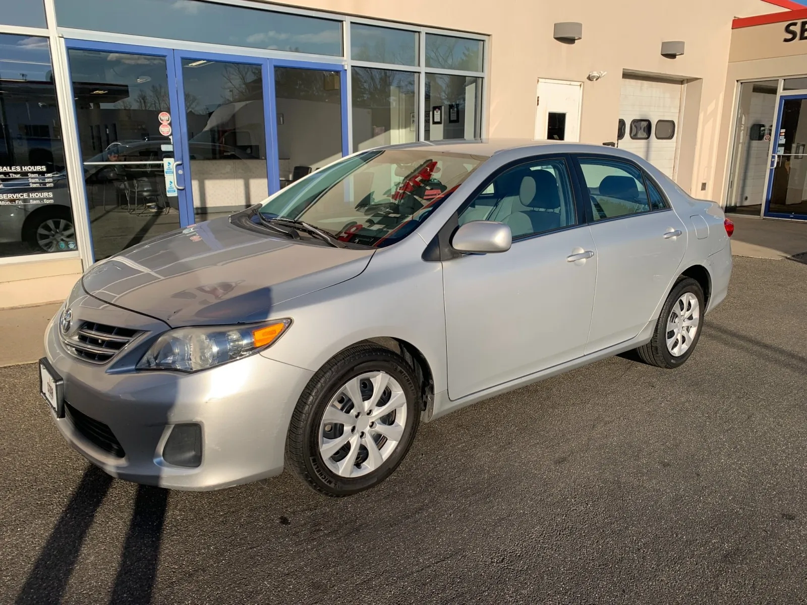 Silver 2013 Toyota Corolla L for sale in Meriden, CT