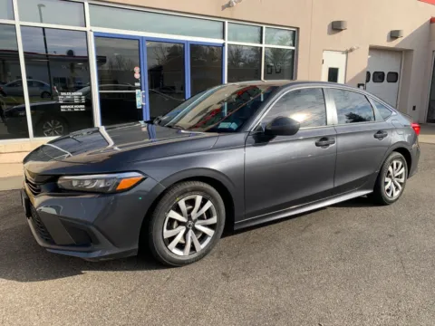 Gray 2022 Honda Civic Sedan LX for sale in Meriden, CT