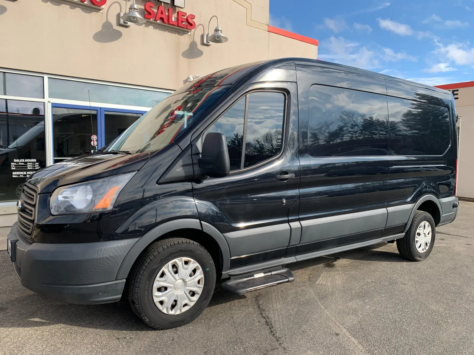 Black 2017 Ford Transit Van 350 for sale in Meriden, CT