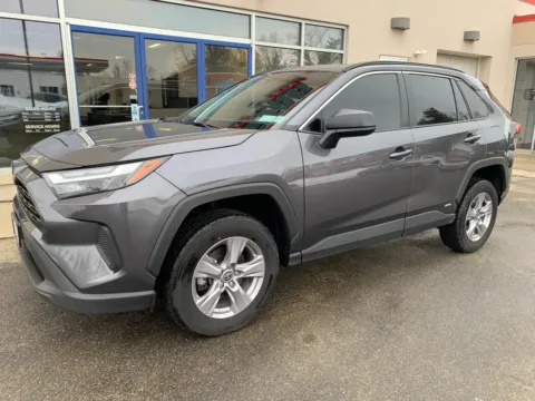 Gray 2024 Toyota RAV4 Hybrid LE for sale in Meriden, CT