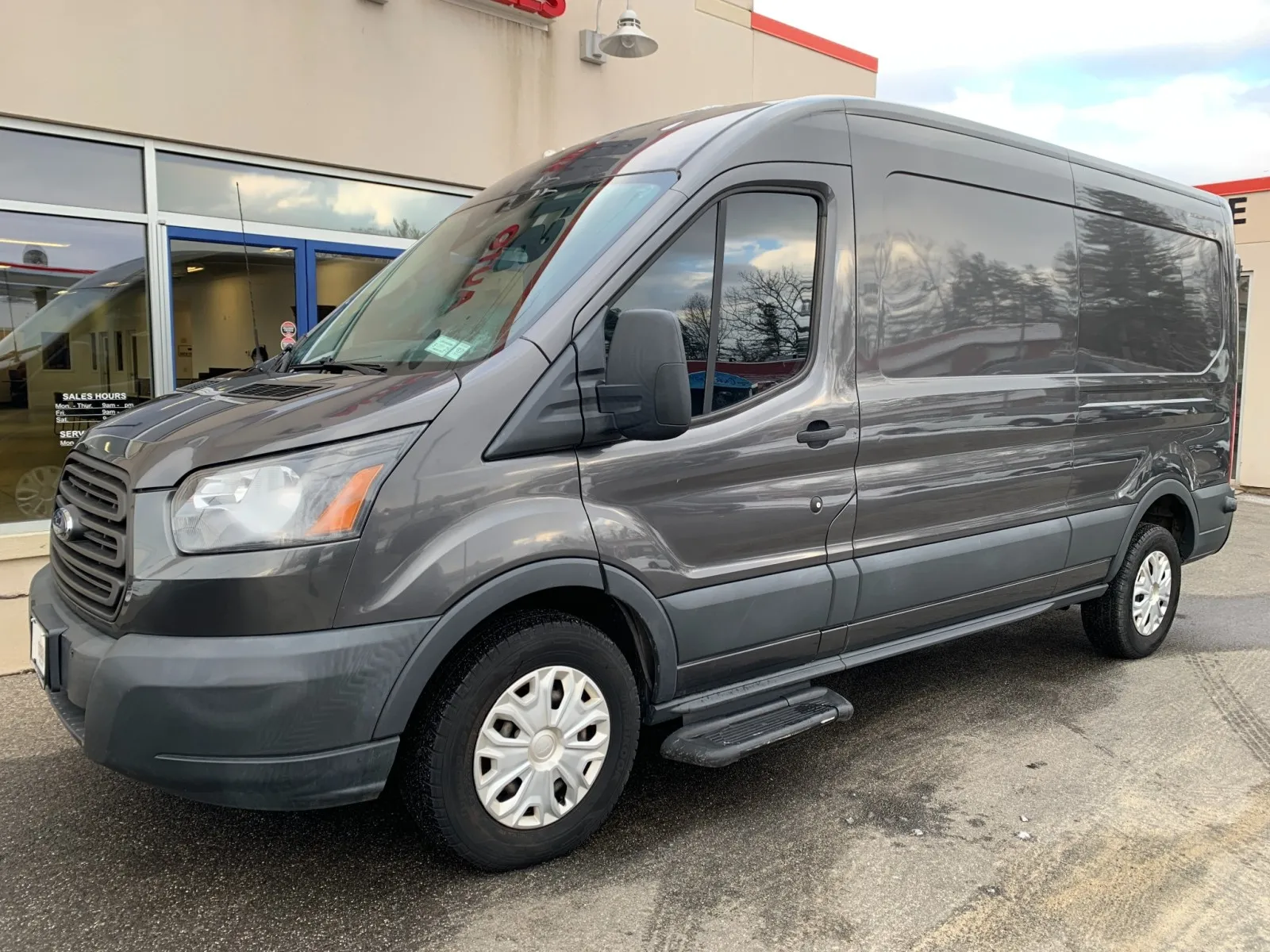 Gray 2017 Ford Transit Van 350 for sale in Meriden, CT