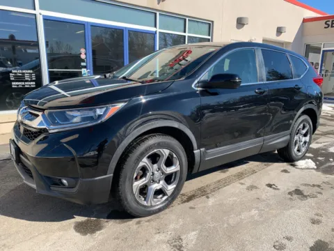 Black 2017 Honda CR-V EX-L for sale in Meriden, CT