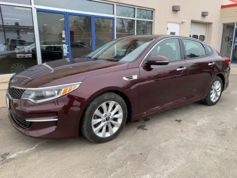 Red 2018 Kia Optima EX for sale in Meriden, CT