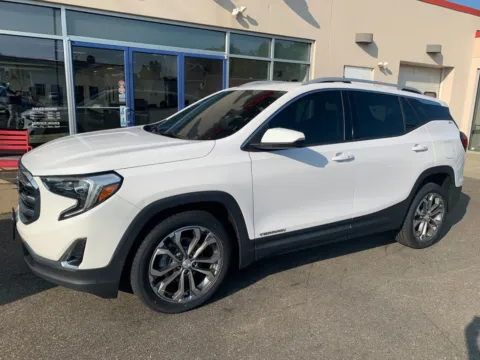 White 2019 GMC Terrain SLT for sale in Meriden, CT