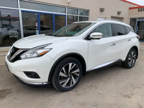 White 2017 Nissan Murano Platinum for sale in Meriden, CT