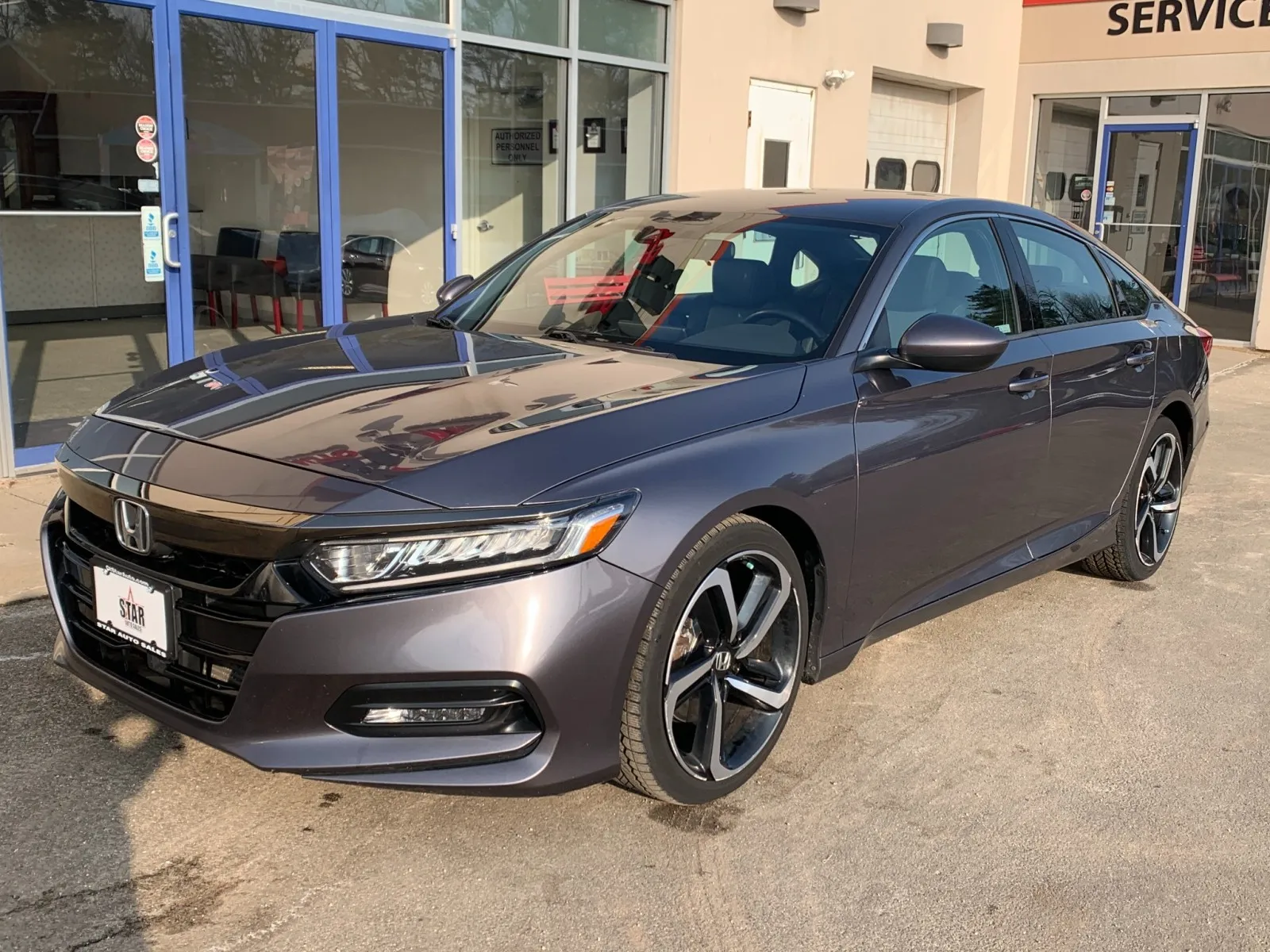 Gray 2018 Honda Accord Sedan Sport 1.5T for sale in Meriden, CT