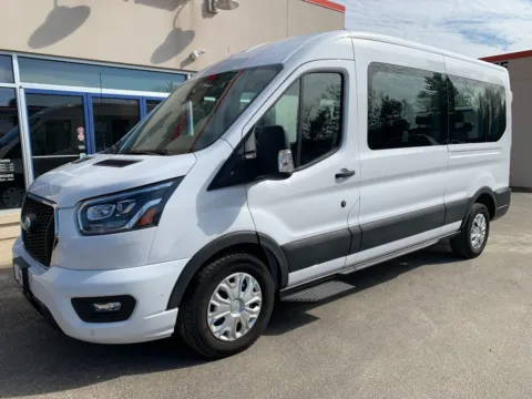 White 2023 Ford Transit Passenger Wagon XL for sale in Meriden, CT